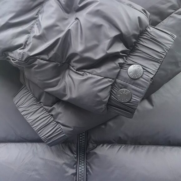 Moncler Black Short Outdoor Down Jacket - Picture 3 of 9